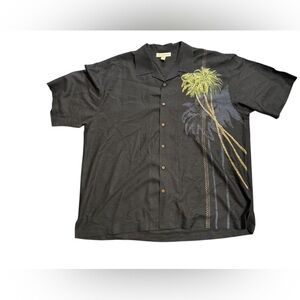 Tommy Bahama vintage men’s button down shirt size XXL 100% silk